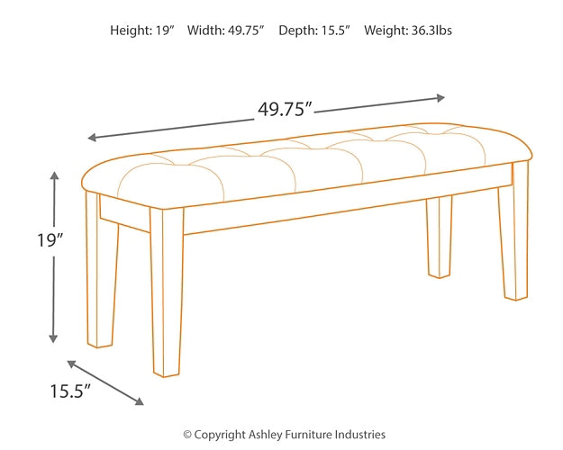 Ralene Large UPH Dining Room Bench