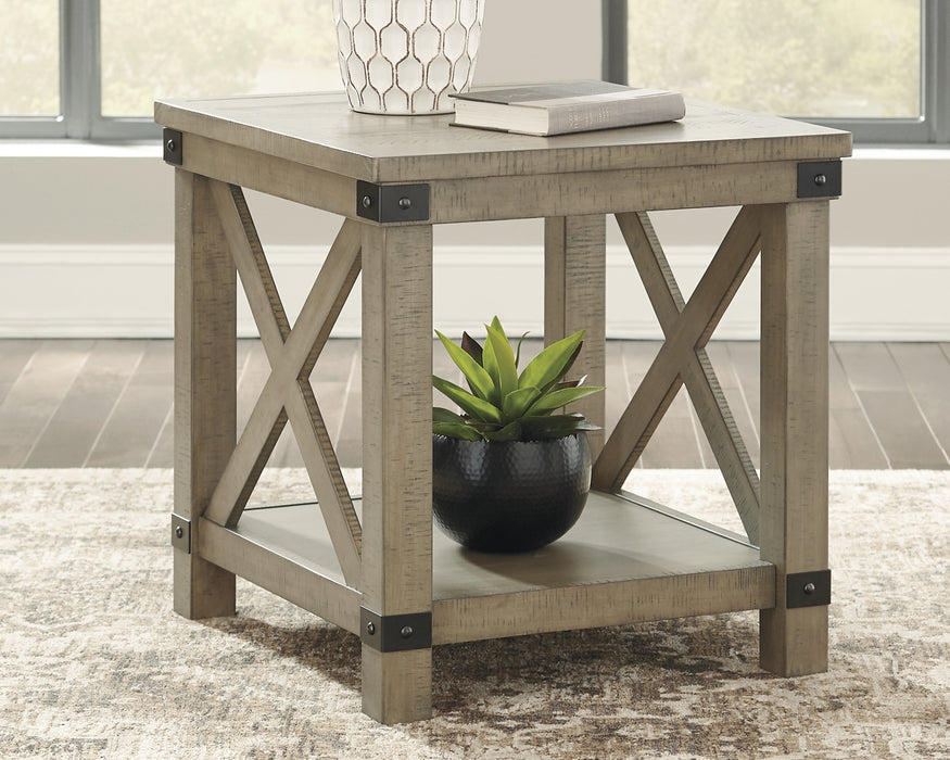 Aldwin Rectangular End Table