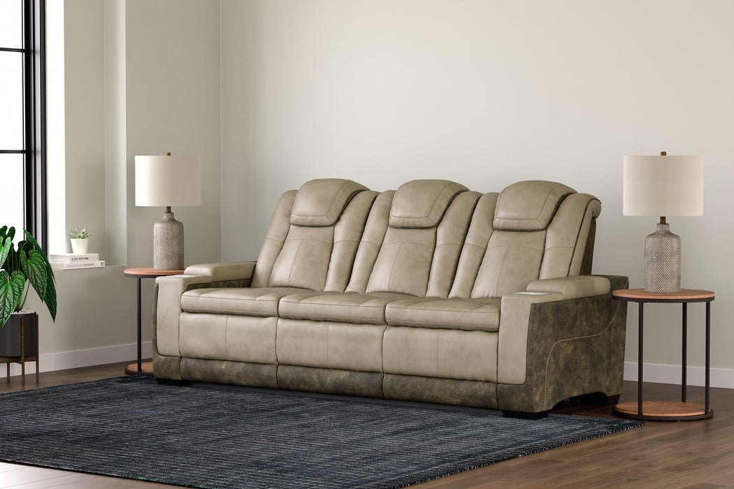 Next-Gen DuraPella PWR REC Sofa with ADJ Headrest