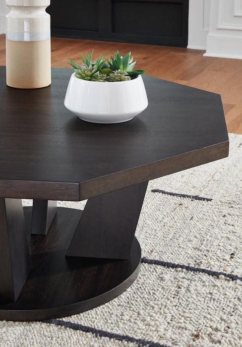 Chasinfield Coffee Table with 2 End Tables