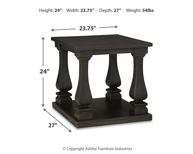 Wellturn Coffee Table with 1 End Table