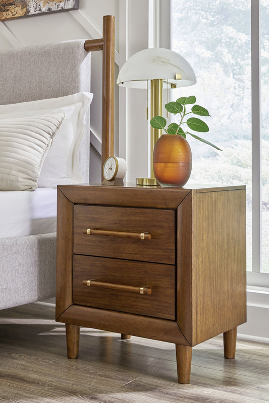 Lyncott Two Drawer Night Stand