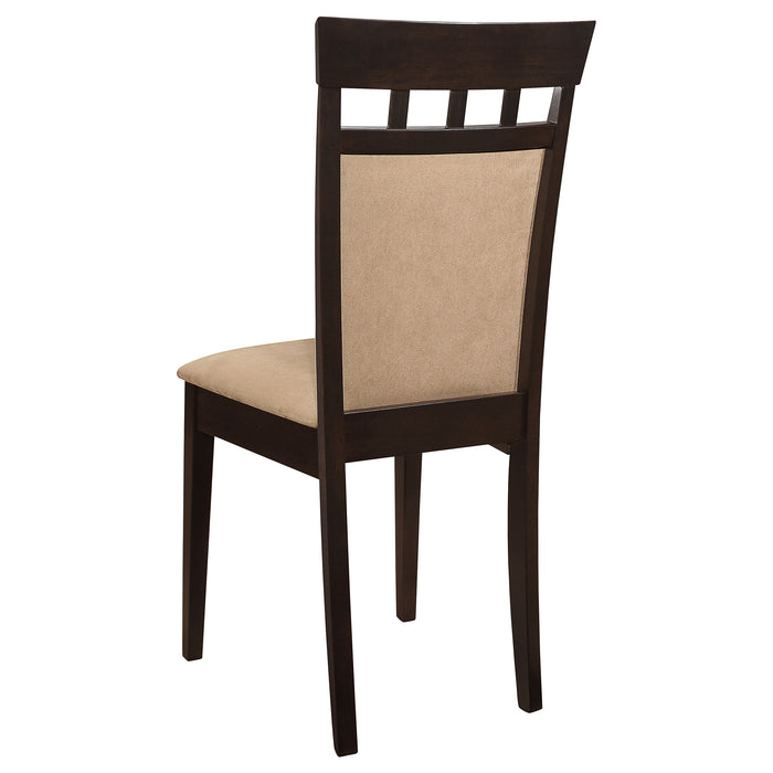 Gabriel Closed Back Dining Side Chair Cappuccino (Set of 2)