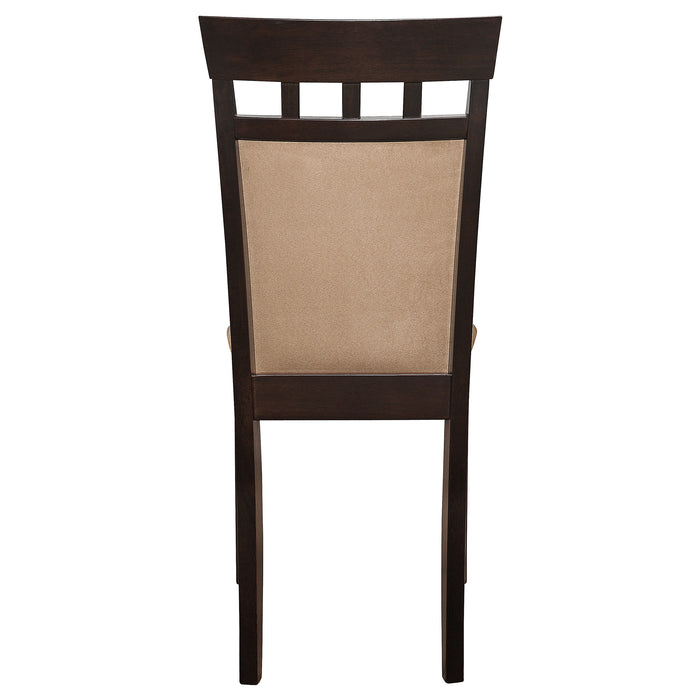 Gabriel Closed Back Dining Side Chair Cappuccino (Set of 2)