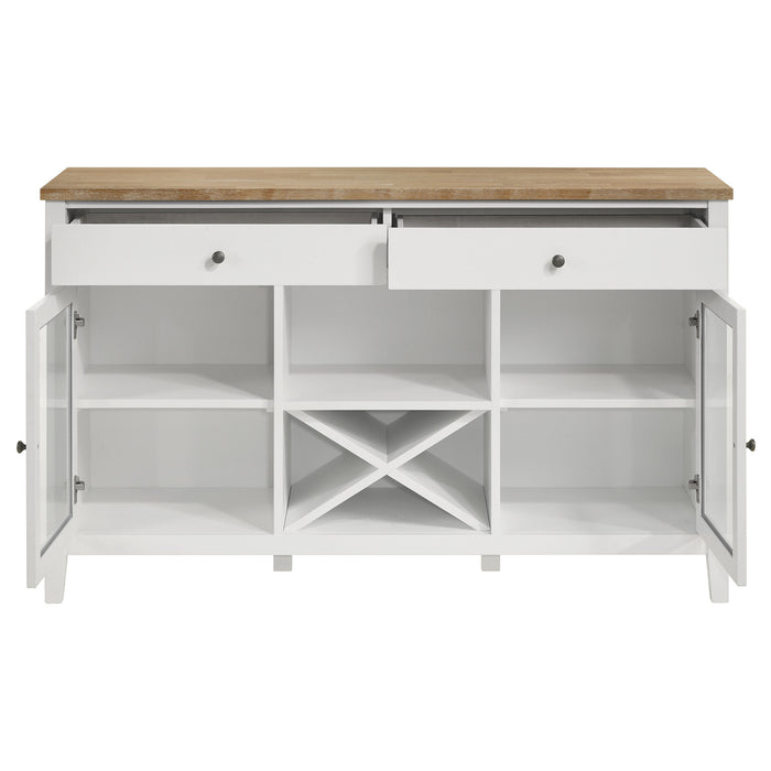 Hollis 2-door Dining Sideboard Buffet Storage Cabinet White