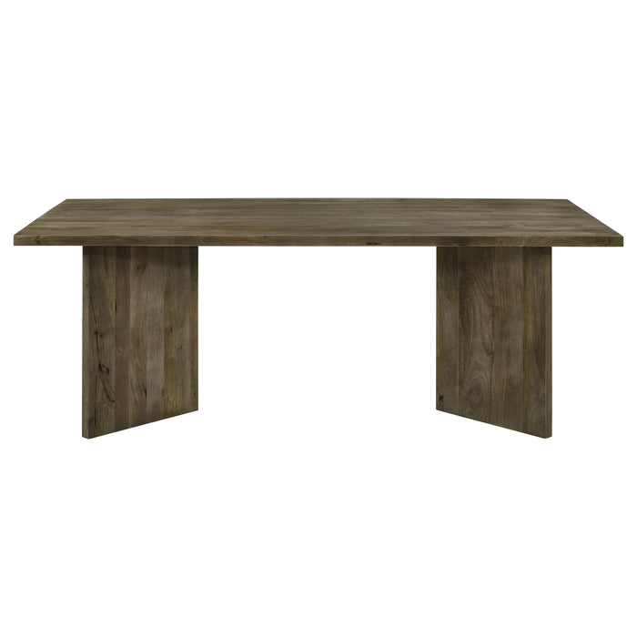 Tyler 80-inch Solid Wood Dining Table Mango Brown