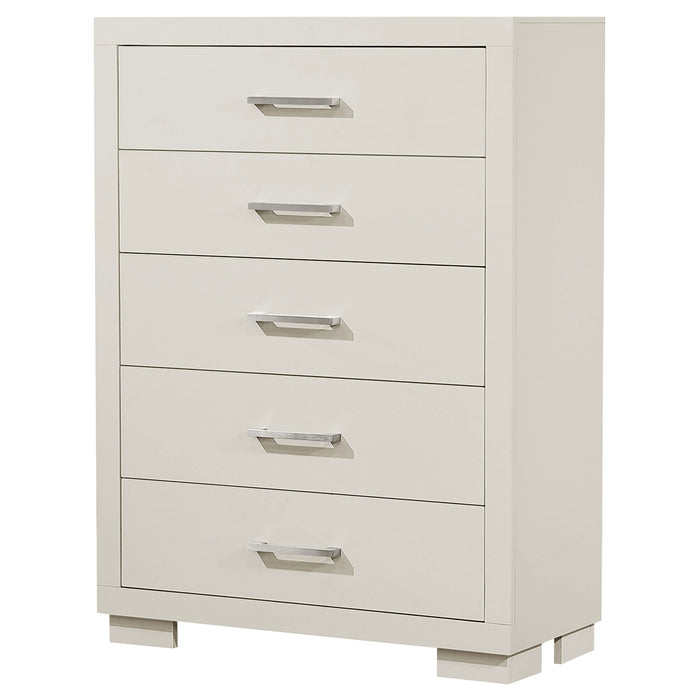 Jessica 5-drawer Bedroom Chest Snow White