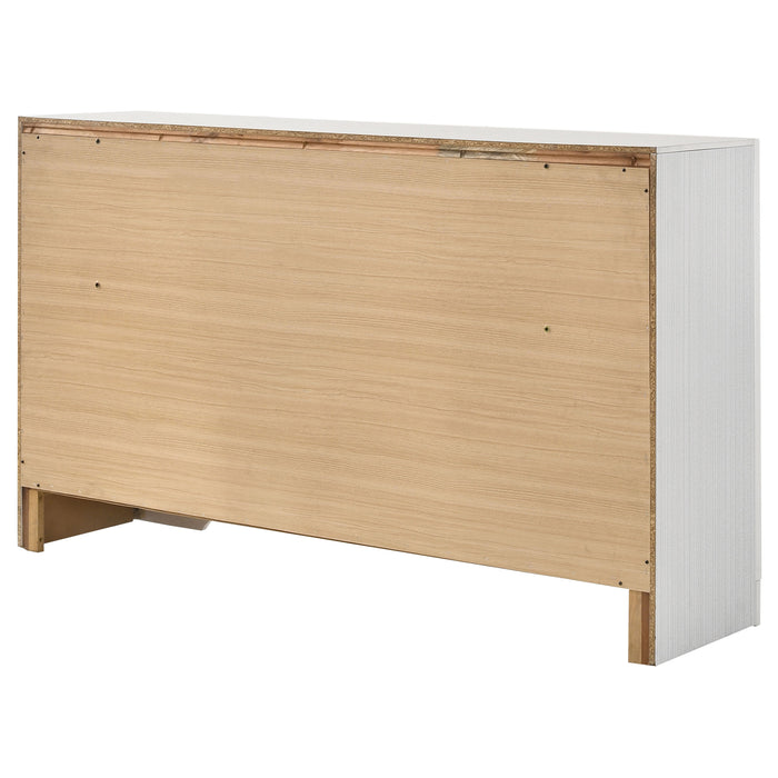 Miranda 7-drawer Dresser White