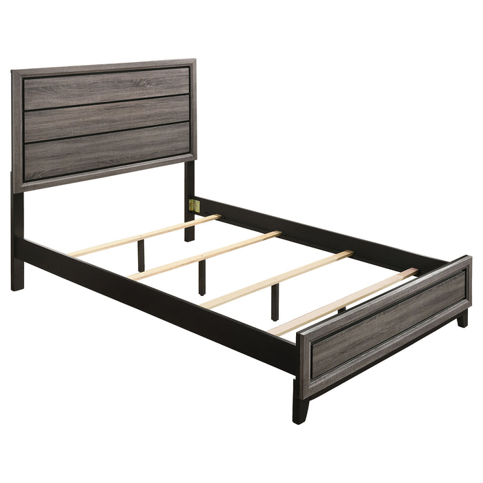 Watson 4-piece Full Bedroom Set Grey Oak