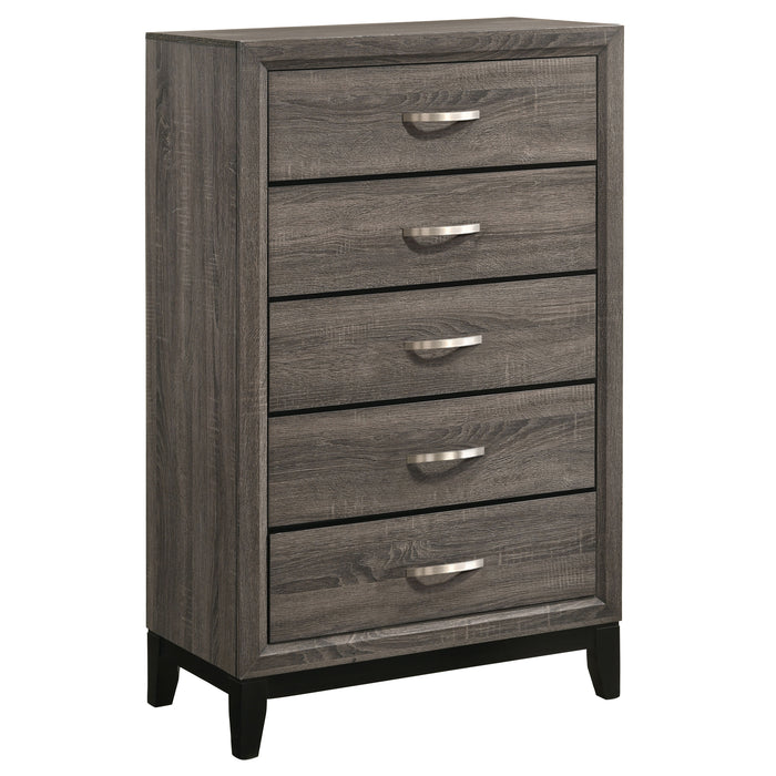 Watson 5-piece California King Bedroom Set Grey Oak