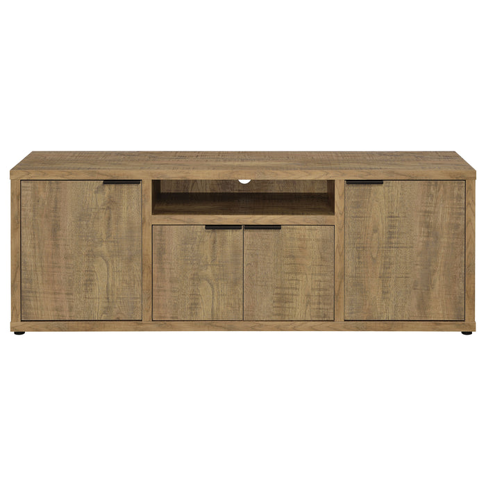 Tabby 4-door Engineered Wood 60" TV Stand Mango