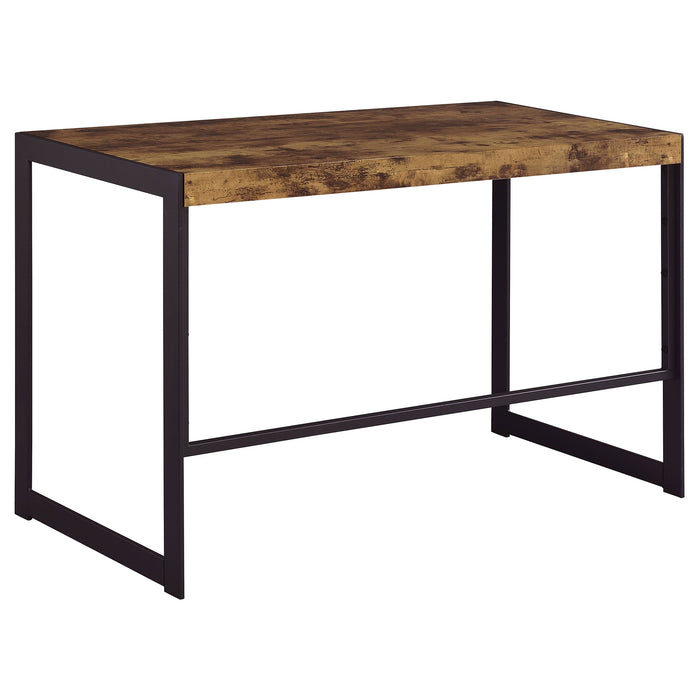 Estrella 47-inch Engineered Wood Writing Desk Rustic Nutmeg