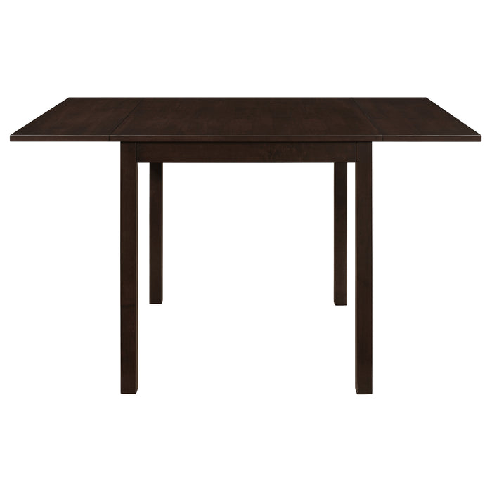 Kelso Rectangular 52-inch Extension Dining Table Cappuccino