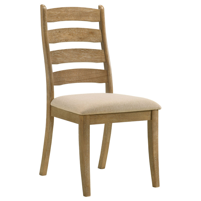 Danvers Wood Dining Side Chair Brown Oak (Set of 2)