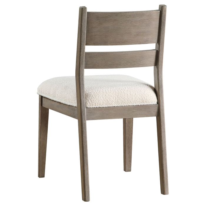 Cornelia Wood Dining Side Chair Coastal Grey (Set of 2)