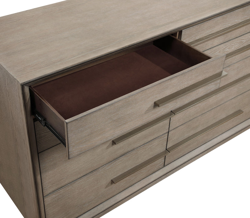 Durango 8-drawer Dresser Taupe Oak