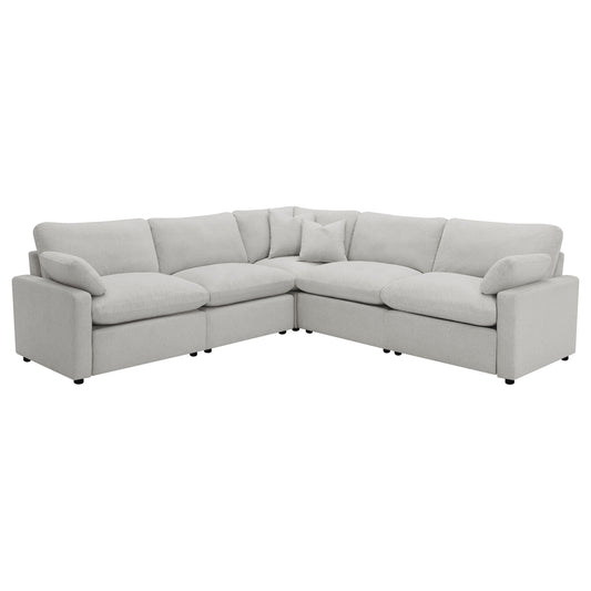 Collins 5-piece Modular Power Reclining Sectional Grey