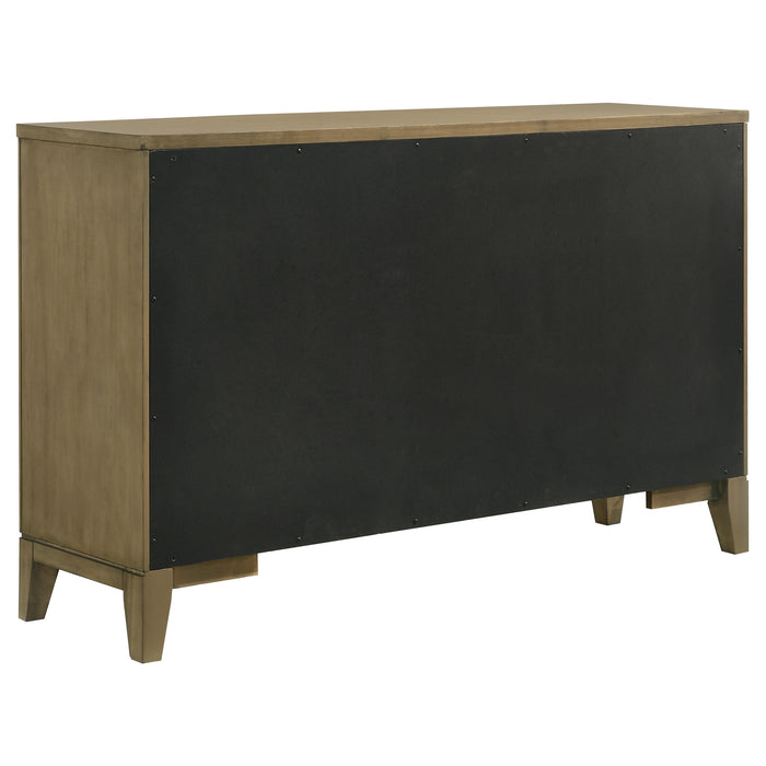 Granada 8-drawer Dresser Cabinet Natural Pine