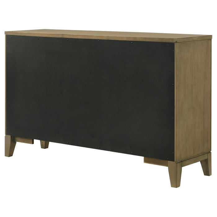 Granada 8-drawer Dresser Cabinet Natural Pine