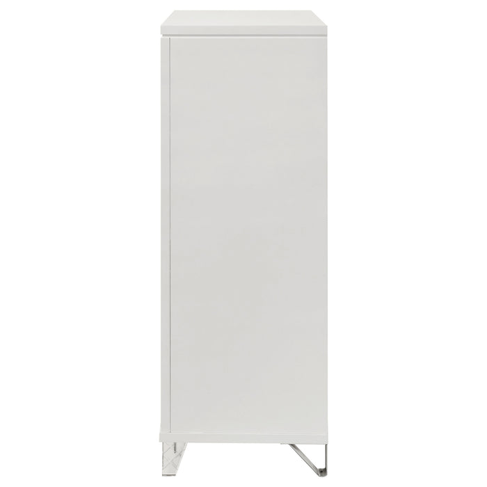 Marmore 5-drawer Bedroom Chest of Drawers White