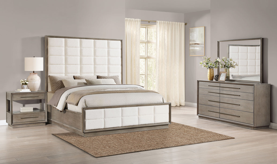 Durango 4-piece California King Bedroom Set Taupe Oak