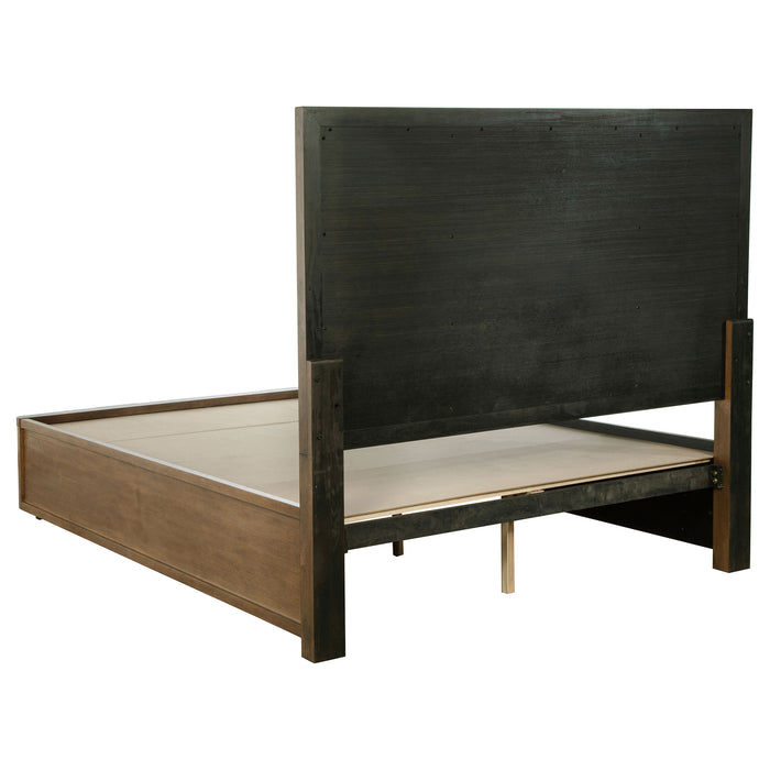 Terrace 2-drawer Eastern King Storage Bed Ash Brown