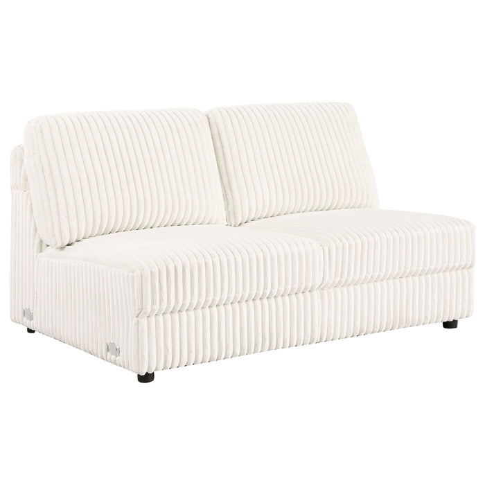 Emberson 4-piece Upholstered Modular Sectional Sofa Ivory