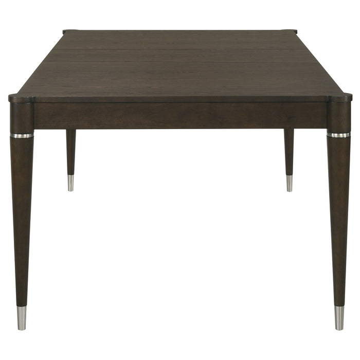 Reseda 81-inch Extension Leaf Dining Table Ash Brown