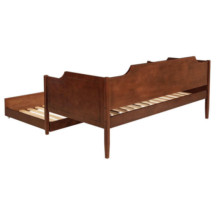 Redding Wood Twin Daybed With Trundle Cherry