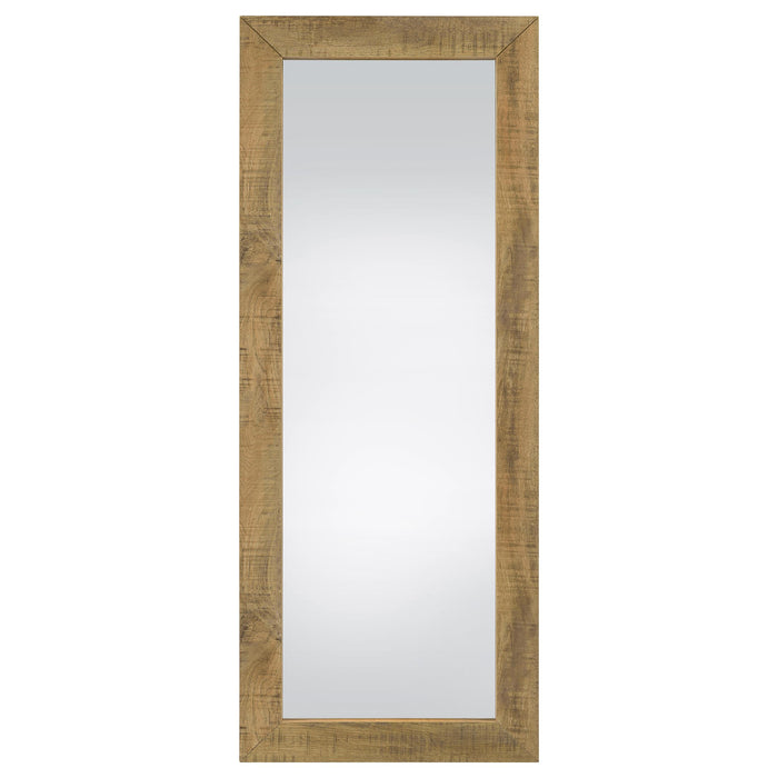 Cadence Tempered Glass Full Length Standing Mirror Mango