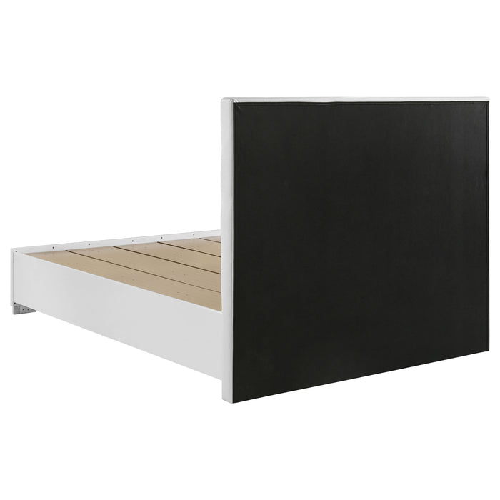 Felicity Queen Storage Bed White High Gloss