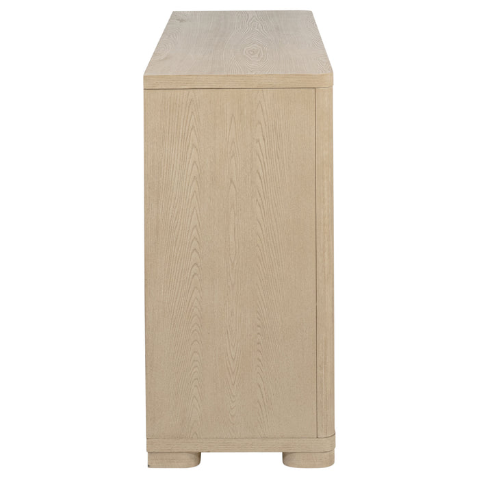 Ladera 6-drawer Bedroom Dresser Light Elm