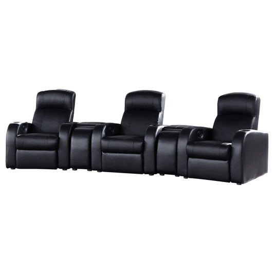 Cyrus 5-piece Upholstered Home Theater Seating