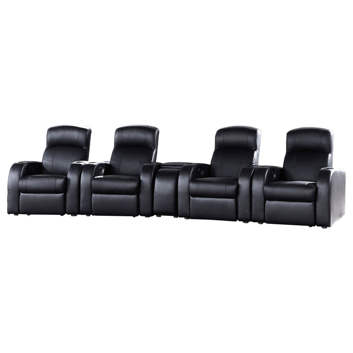 Cyrus 5-piece Upholstered Home Theater Seating